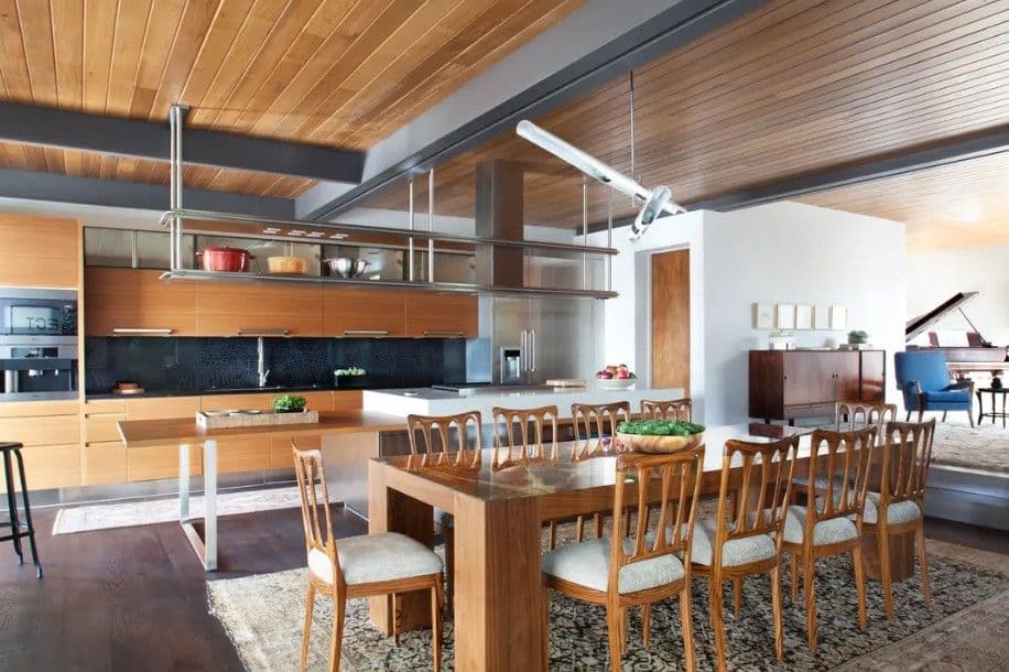 Mid-Century Modern Dream Kitchen & Dining Space